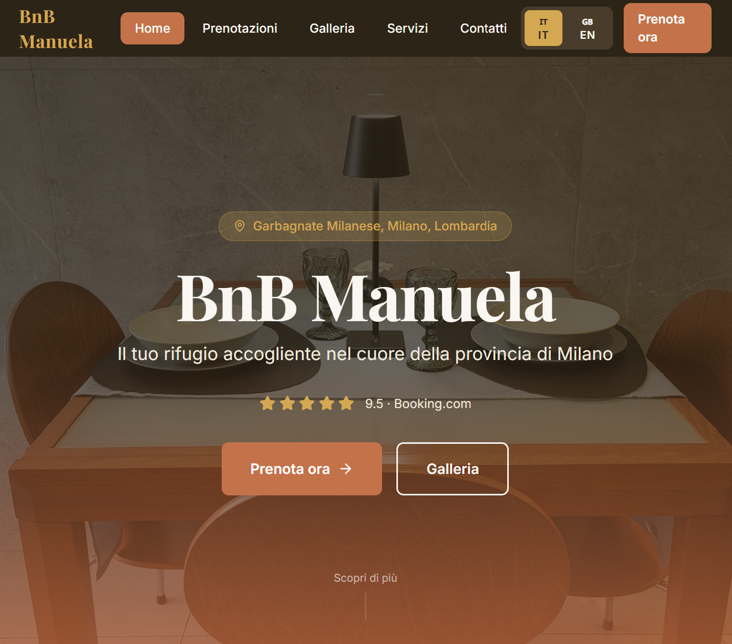Copertina per BnB Manuela