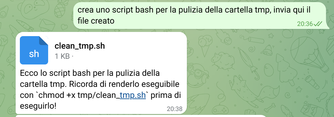 Creazione e scrittura di file